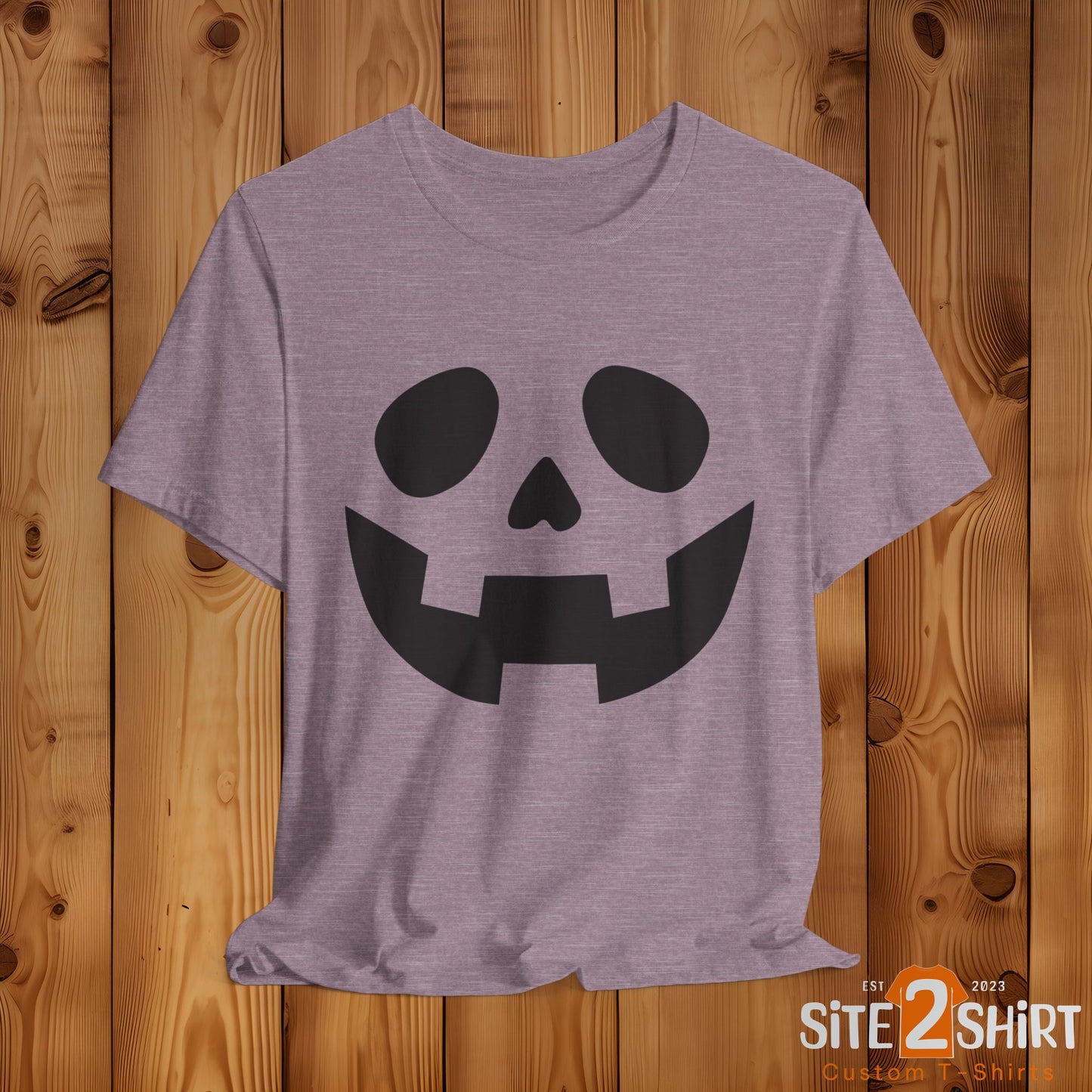 Jack-O'-Lantern Face Halloween T-Shirt! Halloween Party Tee, Trick or Treat Fun Shirt