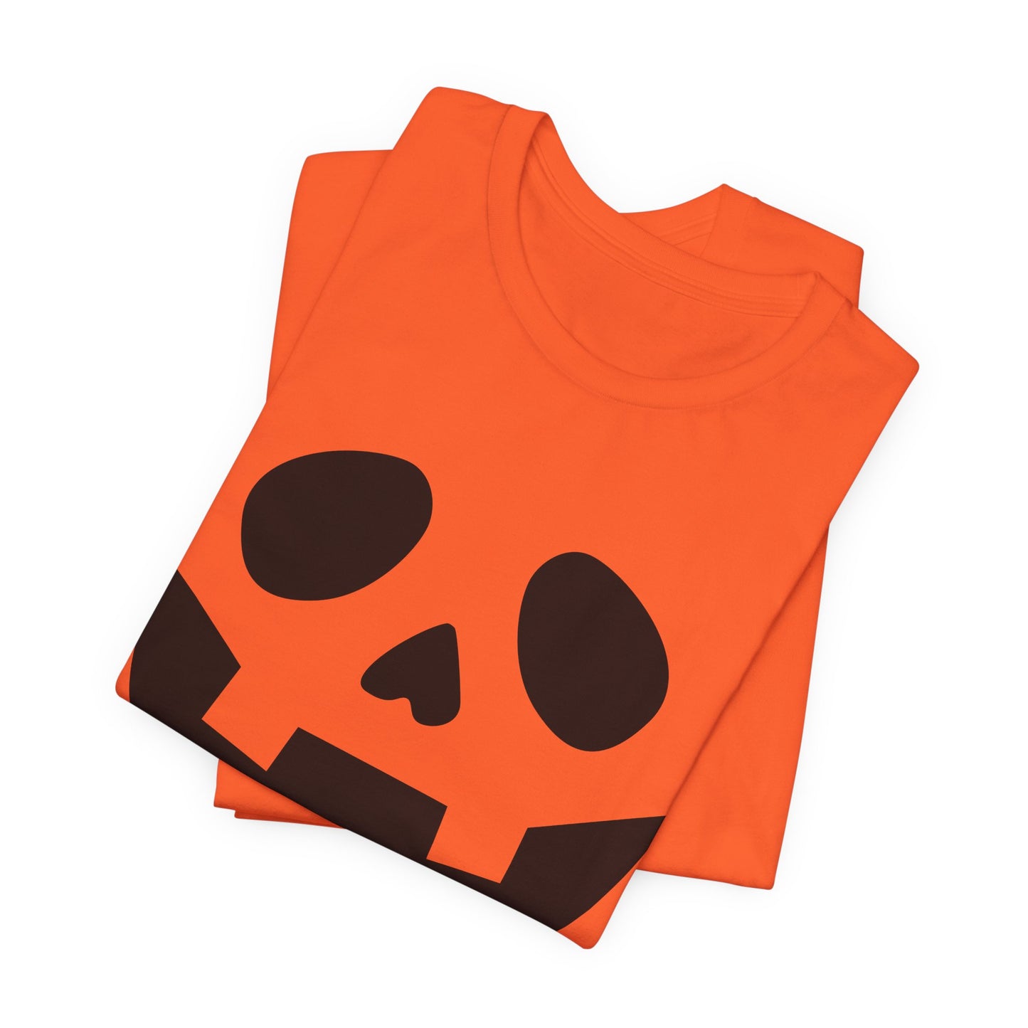 Jack-O'-Lantern Face Halloween T-Shirt! Halloween Party Tee, Trick or Treat Fun Shirt