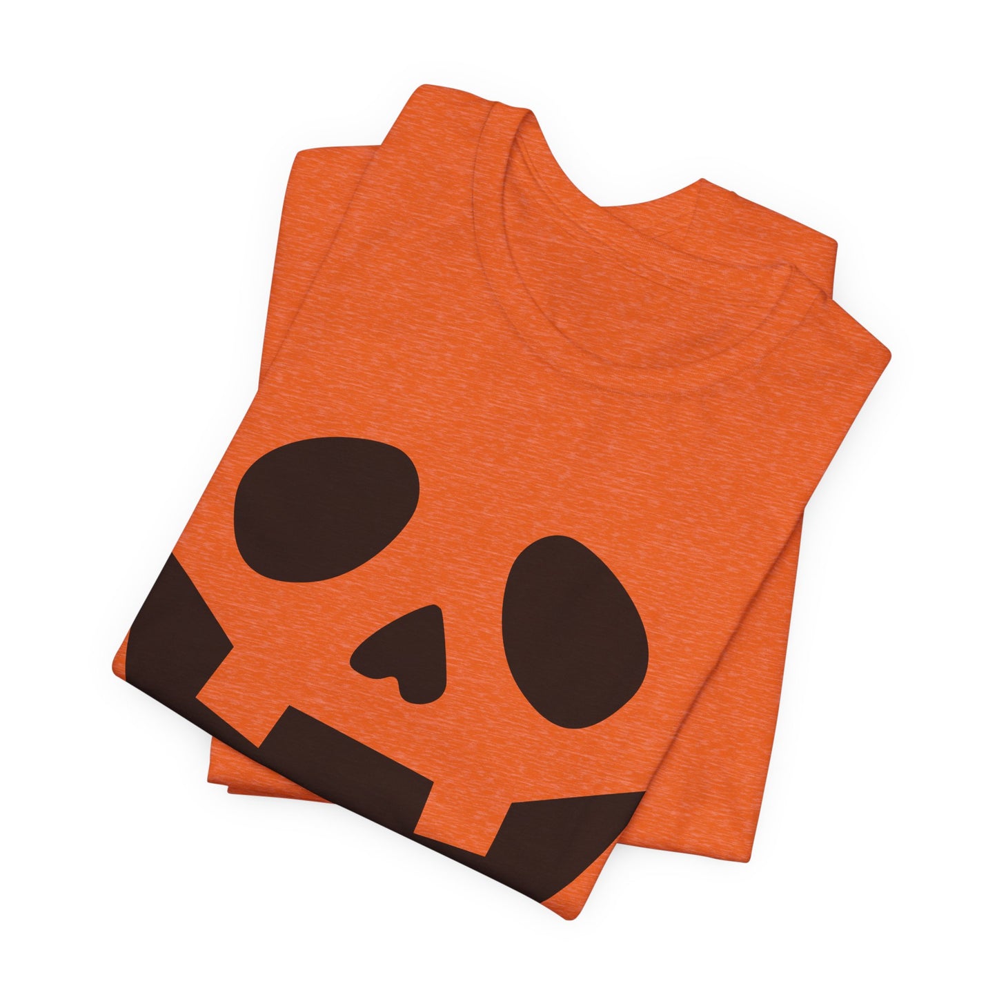 Jack-O'-Lantern Face Halloween T-Shirt! Halloween Party Tee, Trick or Treat Fun Shirt