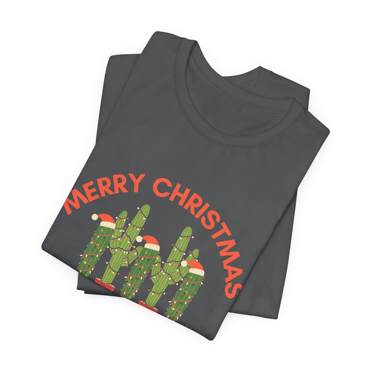 Arizona Decorated Saguaro Cactus for Christmas, Saguaro Cactus Decor, Cactus Lights, Santa Hat Cactus, Desert Cactus, Lit up Cactus Shirt