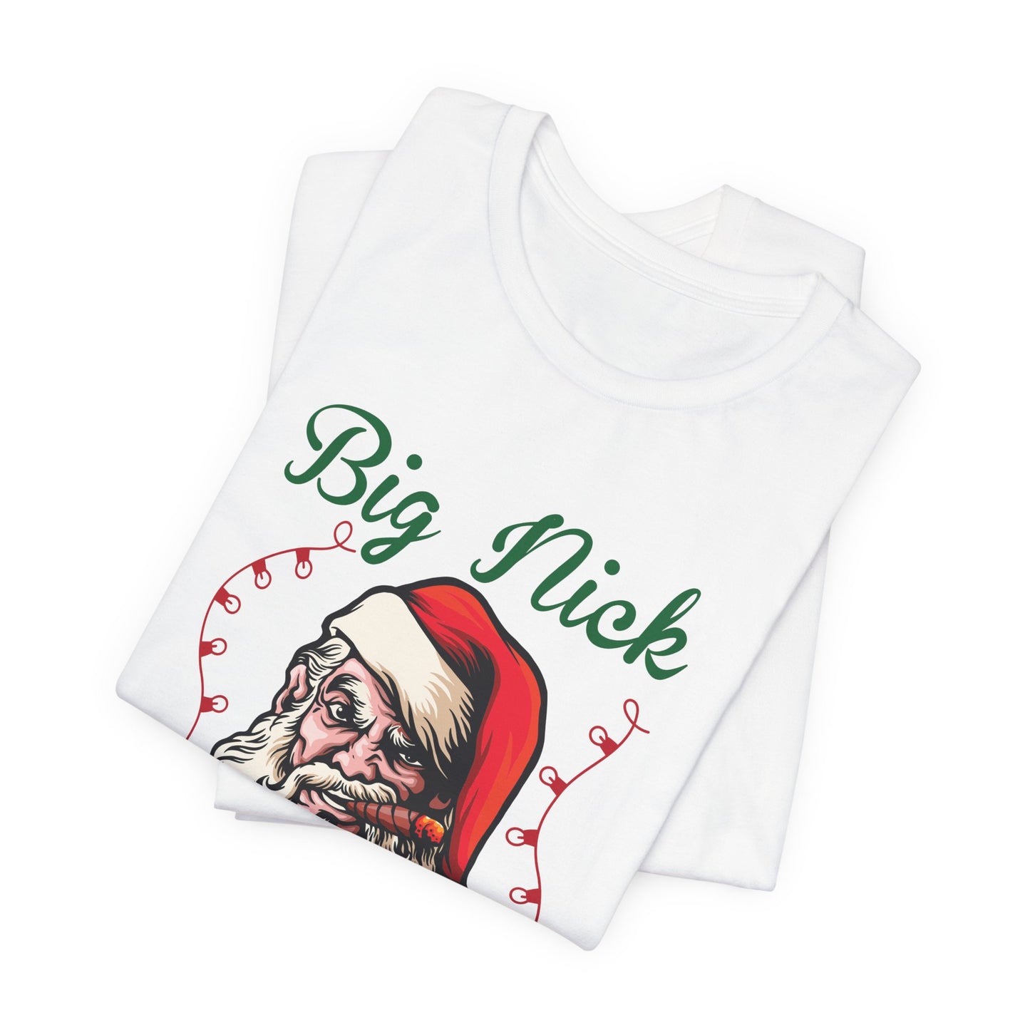 Big Nick Energy Retro Christmas T Shirt, Christmas Tee, Holiday Christmas for Shirt Men, Vintage Xmas Gift, Ugly Christmas Shirt