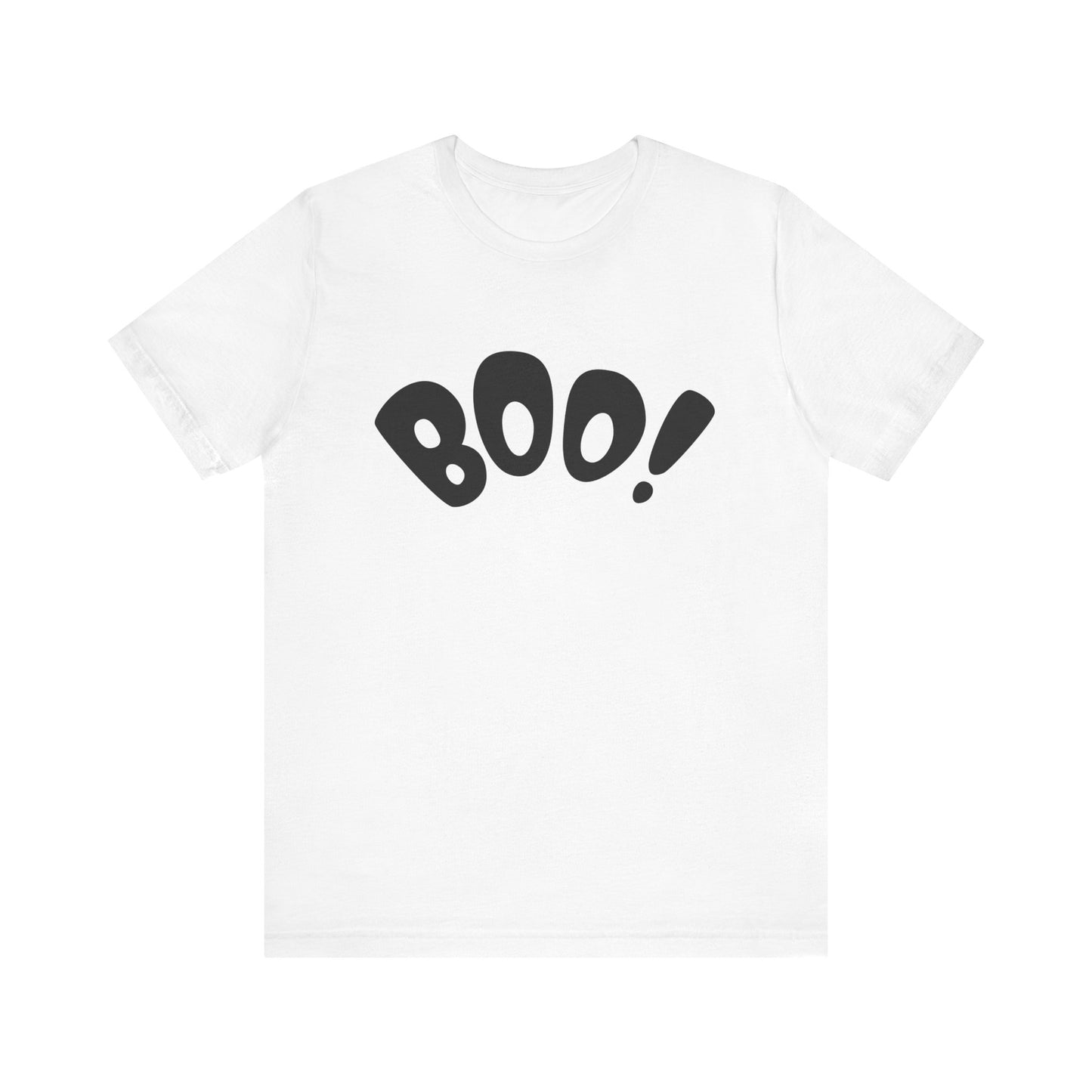 Boo! Classic Halloween T-Shirt – Spooky & Fun Halloween Statement Tee